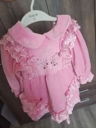 Платье Велюровое. Размер 80-86