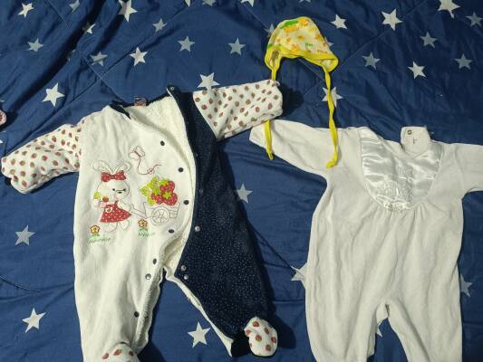 Лот для девочки 0-6 месяцев