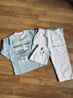 Лонгслив и джинсы Miniconf(Италия)