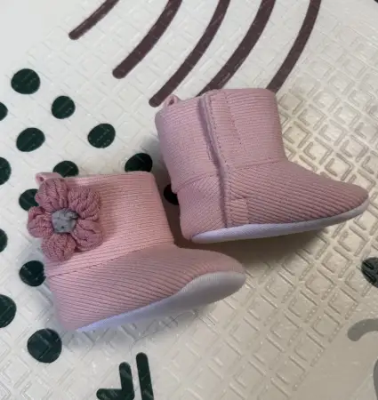 Пинетки зимние для новорожденных