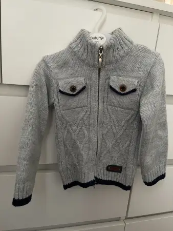 Тёплая кофта на 1-2 года