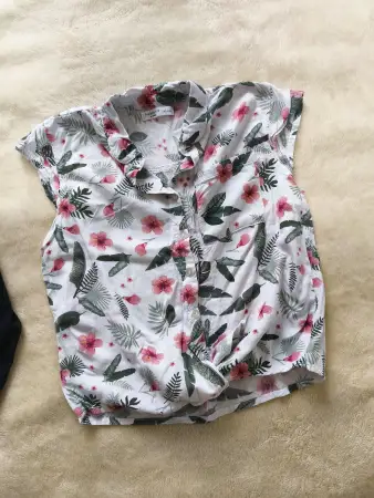 Лонгслив и рубашка 140см