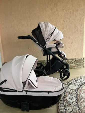 Коляска Adamax Chantal 2в1 в идеальным состоянии расширенный набор