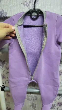 Флисовый комбинезон 68 см