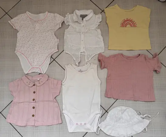 Лот для девочки 62-68 рост