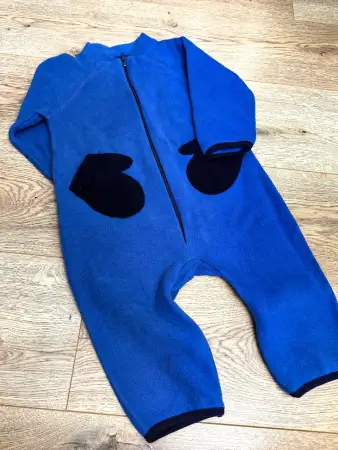 Флисовый комбинезон. Размер 74-80