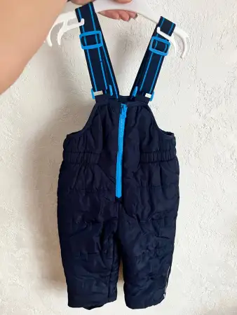 Зимние штаны полукомбинезон для мальчика 86-92