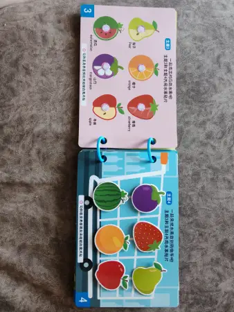 Альбом на липучках с играми, лэпбук