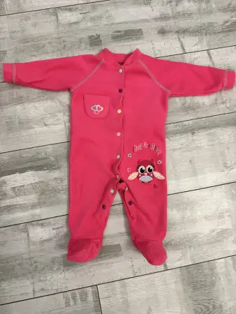 Флисовый комбинезон слип