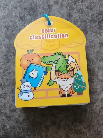 Альбом на липучках с играми, лэпбук