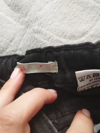 джинсы на девочку