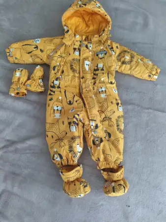 Зимний комбинезон 68-74 рост Crockid