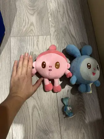 Две музыкальные игрушки Смешарики