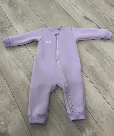 Комбинезон на флисе теплый