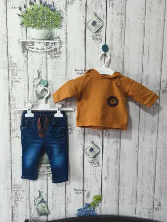 Джинсы и худи 56-62см