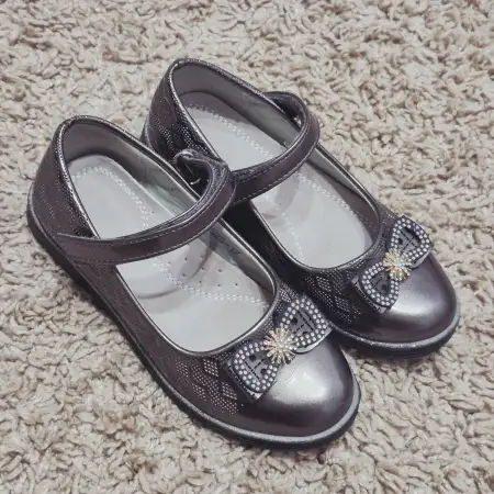 Туфельки серебрянные