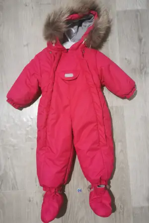 Теплый зимний комбинезон на рост 80-86