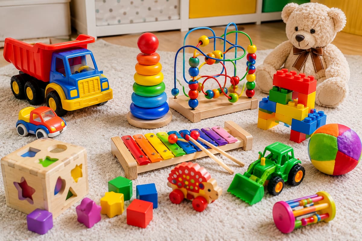 Лучшие подарки ребёнку по возрасту (0–1, 1–3, 3–5 лет)